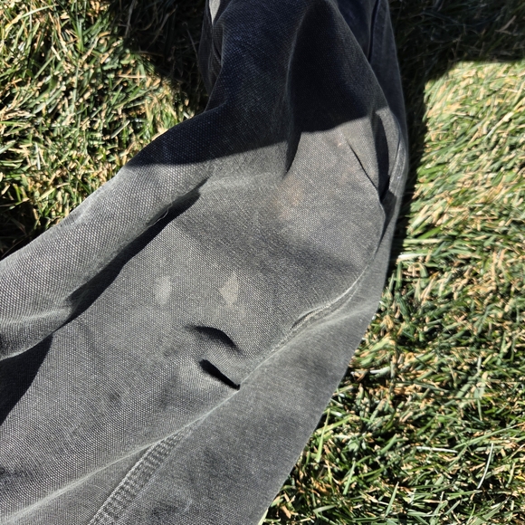 Carhartt C70 Sherpa Lined Jacket  XL Mens Green Canvas Duster Chore Barn USA - Picture 7 of 15